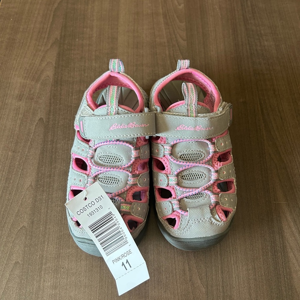 Eddie Bauer Kids Sandals in Pink and Gray